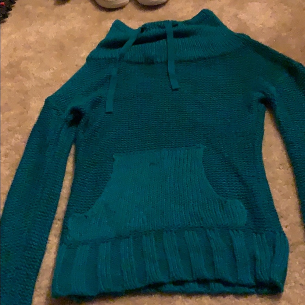 Cowl neck sweater